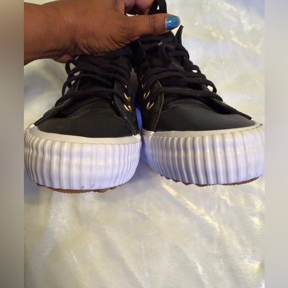 Keds Black and Brown High-Top Sneakers - Picture 9 of 11